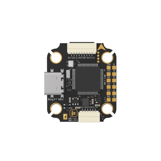 Hot Sales IFlight Borg Mini F7 Flight Controller for Racing Drones 4-8S Upgrade With 12V BEC VTX Switchable Accessories